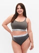 G-string with regular waist, Grey, Model image number 0