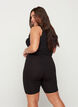 Plain-coloured basic bike shorts, Black, Model image number 2