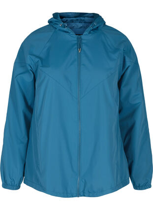 Short jacket with a zip and hood, Corsair, Packshot image number 0