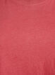 Basic cotton T-shirt with round neck, Red, Packshot image number 2
