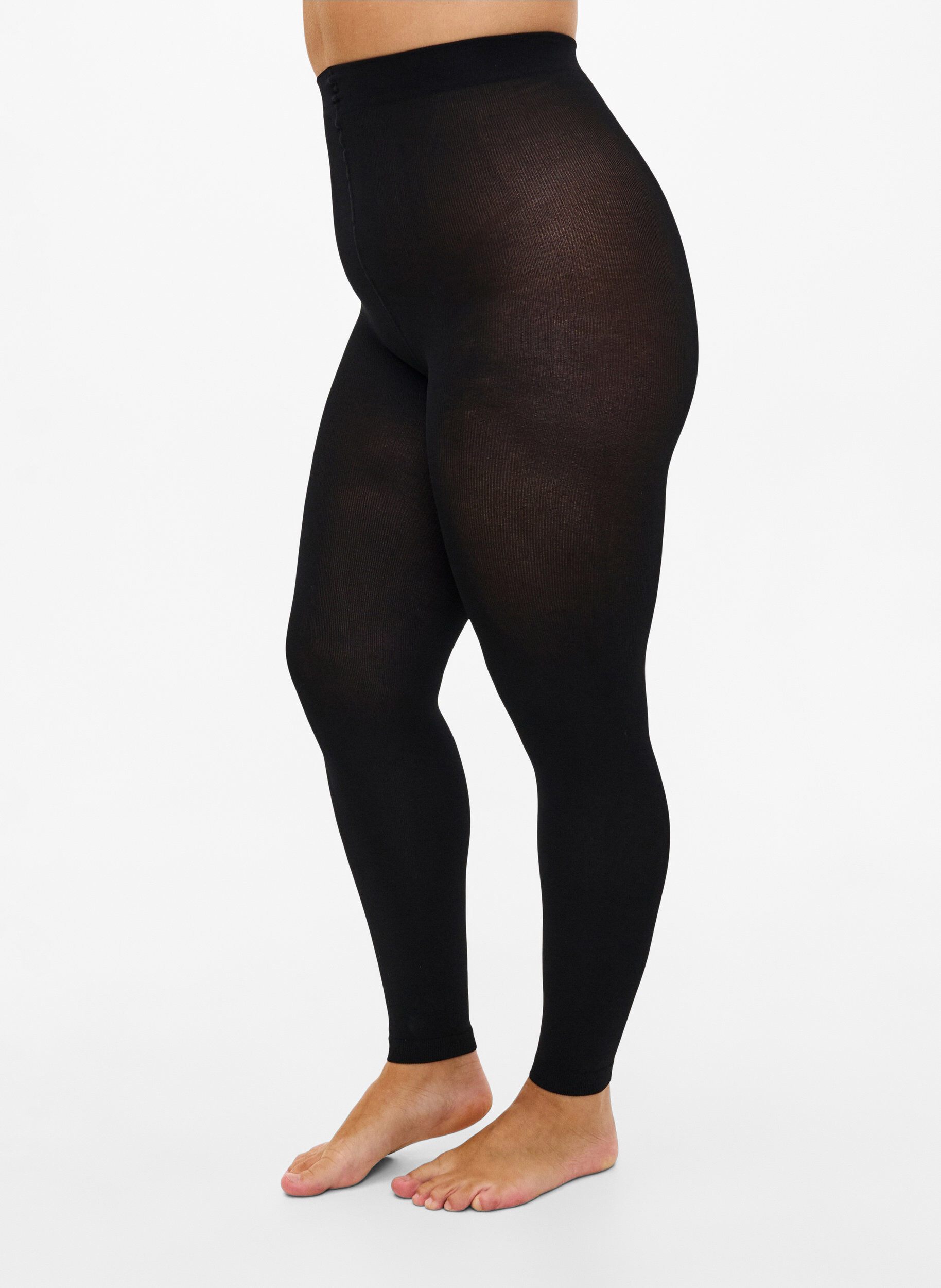 Zizzifashion Leggings in 200 denier, Black, Model image number 0