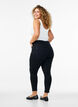 Cropped Amy jeans with a zip, Black, Model image number 1