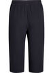 Culotte trousers with a high waist, Black, Packshot image number 1