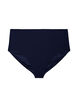 High-waisted bikini bottoms with texture, Blue, Packshot image number 0