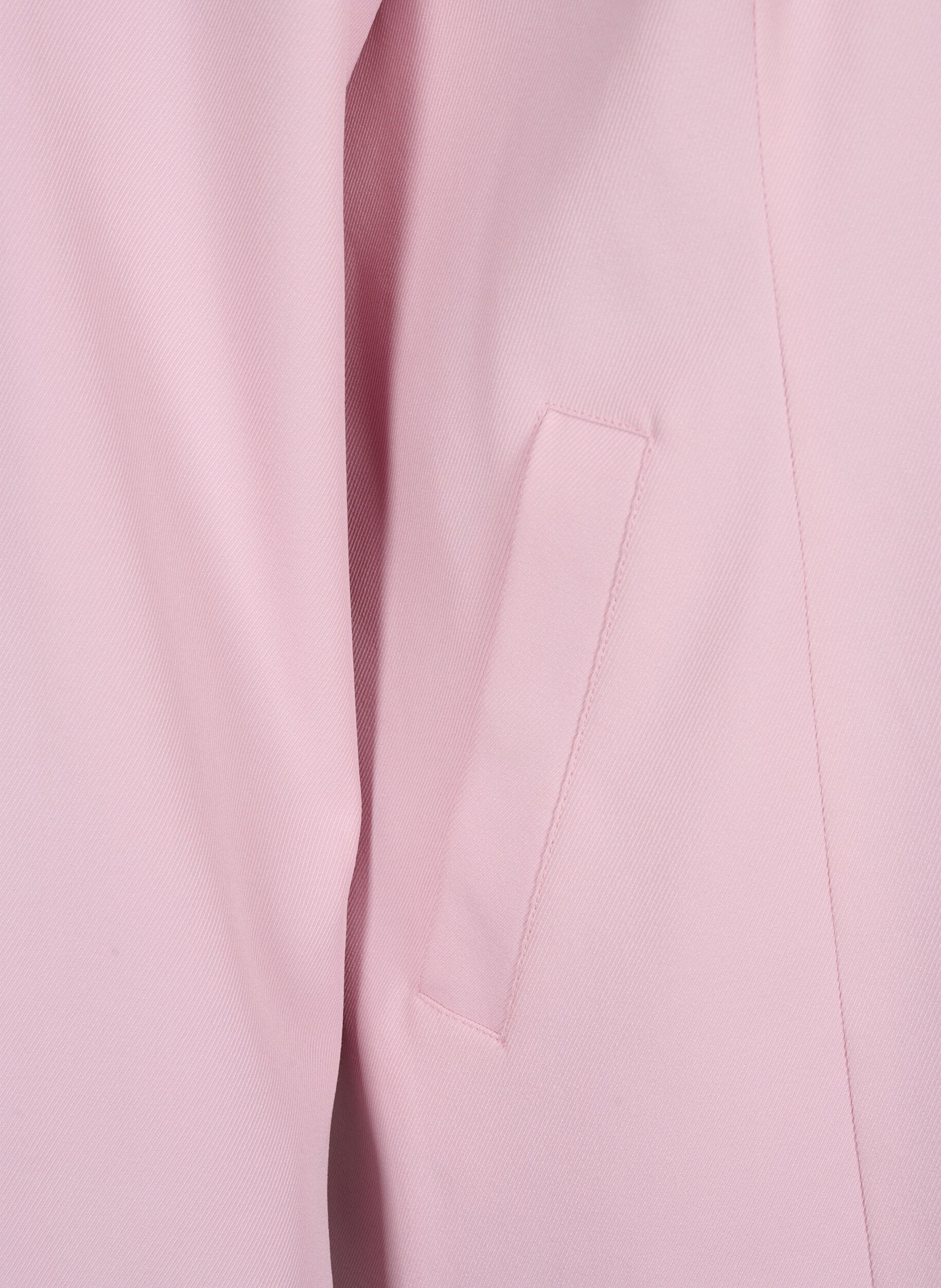 Zizzifashion Spring jacket with concealed button placket, Parfait Pink, Packshot image number 3