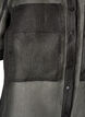 Sheer short-sleeved shirt with chest pockets, Black, Packshot image number 3