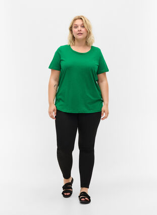 Short-sleeved crew neck t-shirt, Jolly Green MB, Model image number 2