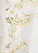 Floral print blouse with square neck, Yellow, Packshot image number 2