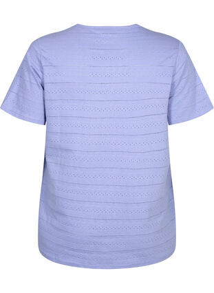 Short-sleeved cotton t-shirt, Lavender Violet, Packshot image number 1