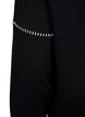 Sweatshirt with contrast stitching, Black, Packshot image number 3