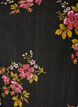 Long-sleeved blouse with floral print, Black, Packshot image number 2