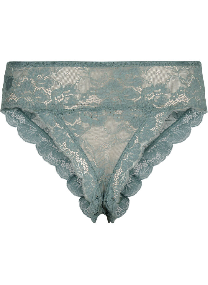 Brazilian briefs with regular waist, Balsam Green, Packshot image number 1