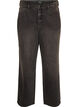 Kiana straight fit jeans with a high waist, Black, Packshot image number 0