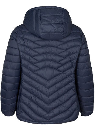 Short, quilted, lightweight jacket, Night Sky, Packshot image number 1
