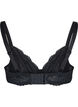 Support the breasts - lace bra with underwire, Black, Packshot image number 1