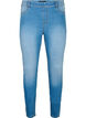 Jeggings with back pockets, Blue denim, Packshot image number 0