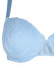 Molded lace bra with underwire, Light Blue, Packshot image number 2