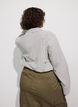 Checked shirt with a chest pocket, White, Model image number 2
