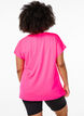 Solid-coloured training T-shirt, Pink, Model image number 2