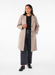 Long wool coat with belt, Moon Rock Mel. , Model image number 2