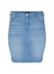 Tight-fitting denim skirt, Light Blue, Packshot image number 0