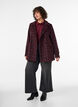 Checked jacket with pockets, Red, Model image number 1