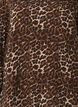 Leopard print blouse with 3/4 sleeves, Leo AOP, Packshot image number 2