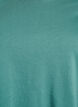Basic cotton t-shirt with a round neck, Green, Packshot image number 2