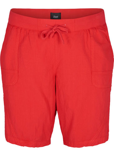 Comfortable shorts, Lipstick Red, Packshot image number 0