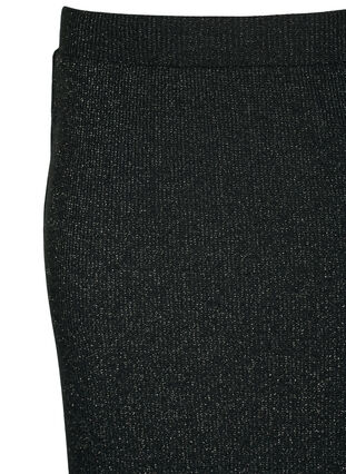 Tight-fitting glitter skirt	, Black Silver, Packshot image number 2