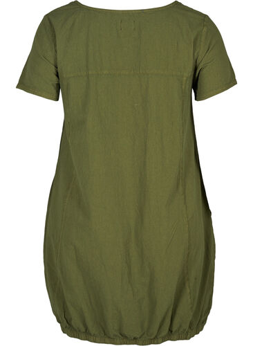 Dress with pockets, Rifle Green, Packshot image number 1