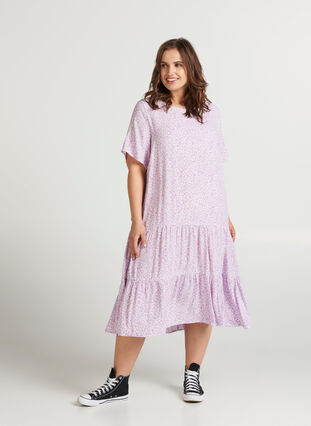 Dress, Sheer Lilac, Model image number 2