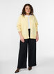 Fine-knit cardigan with round neck, Yellow, Model image number 1