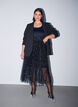 Tulle midi skirt with pearls, Black, Model image number 0