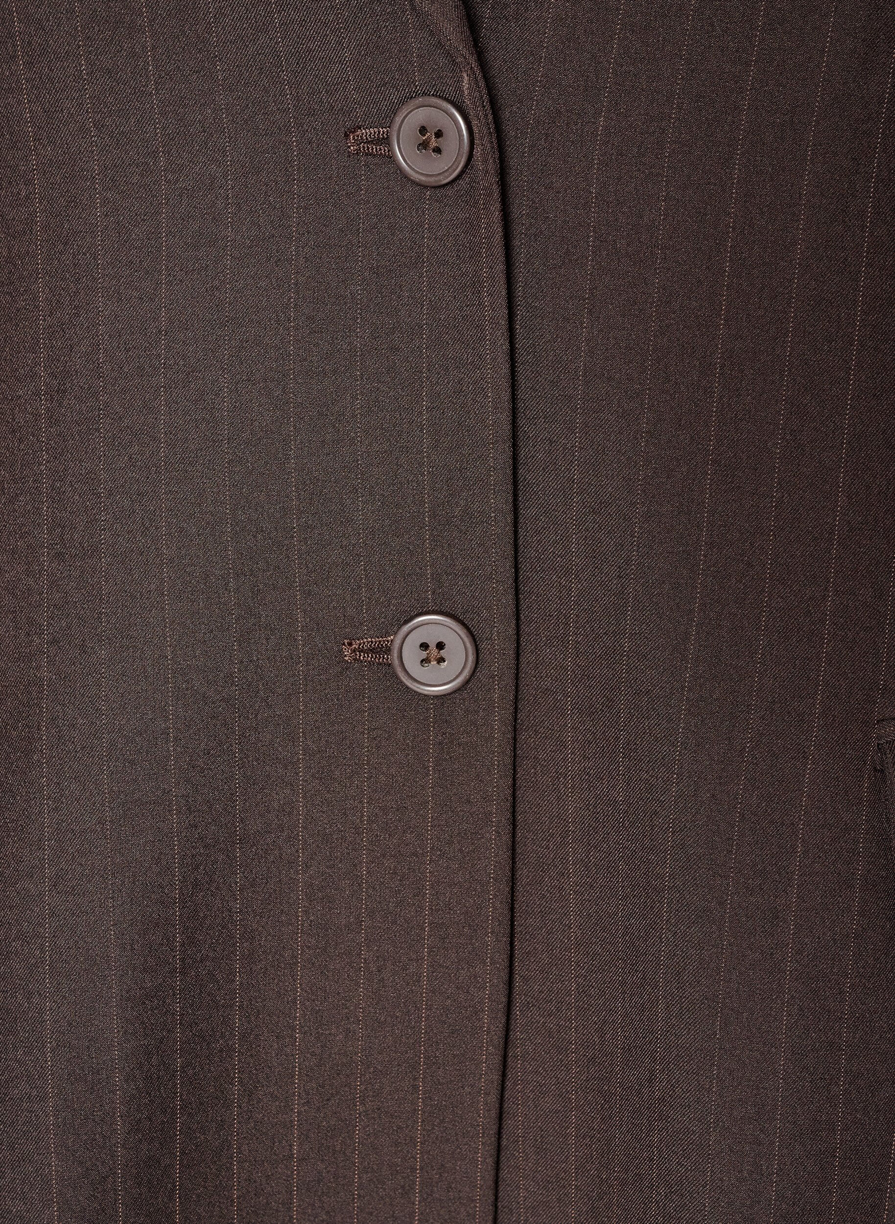 ZizzifashionBlazer with pockets and slits, Brown, Packshot image number 2