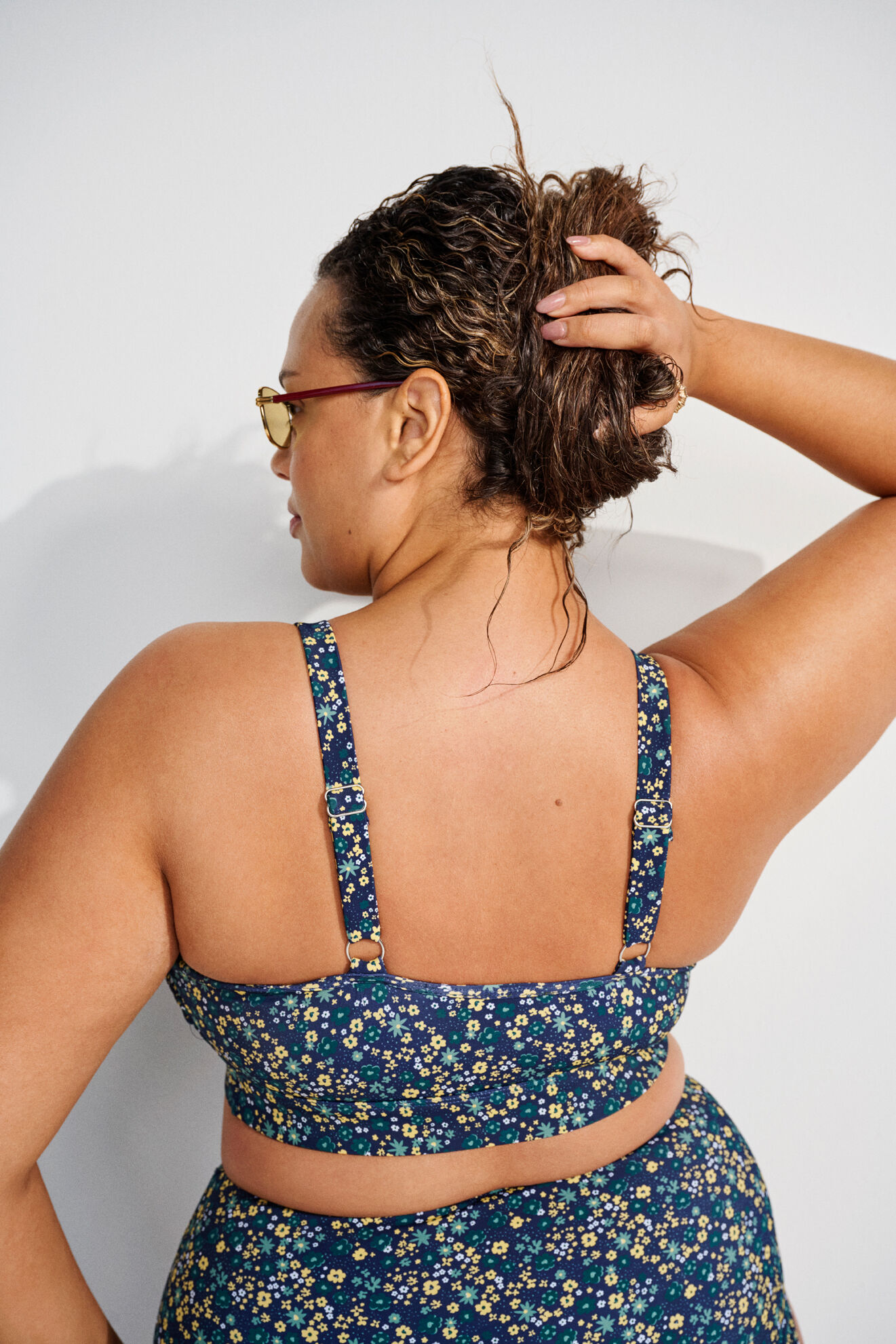 Zizzifashion Floral bikini, , Model