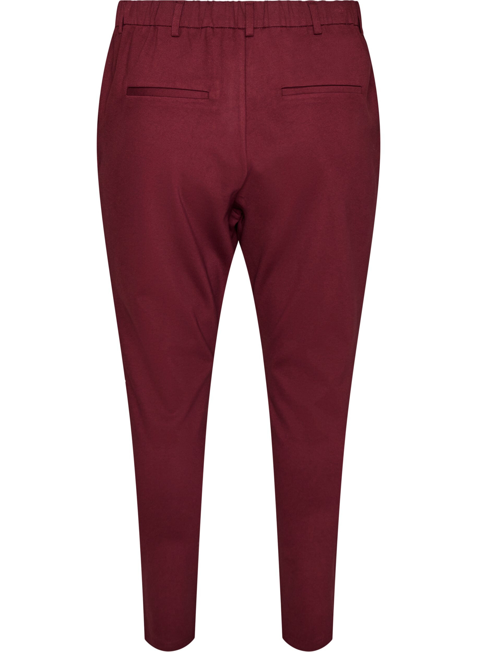 ZizzifashionCropped Maddison trousers, Red, Packshot image number 1