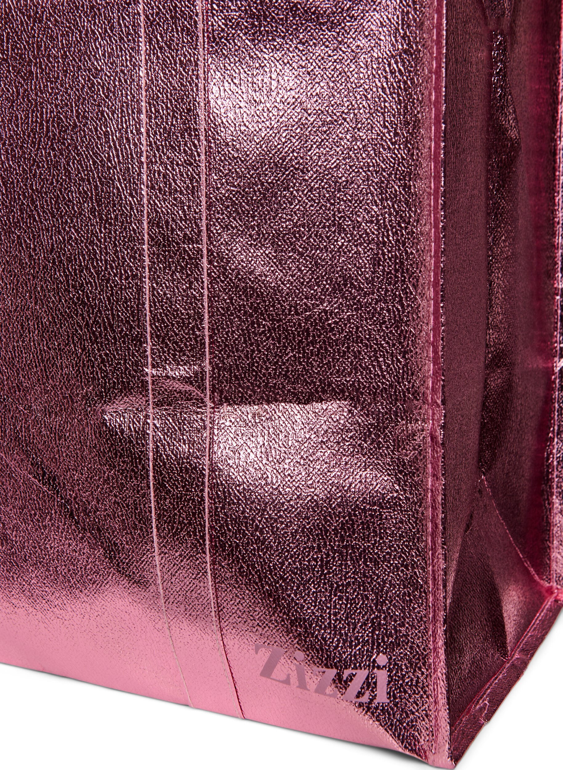 Zizzifashion Shopping bag with zipper, Rose, Packshot image number 2