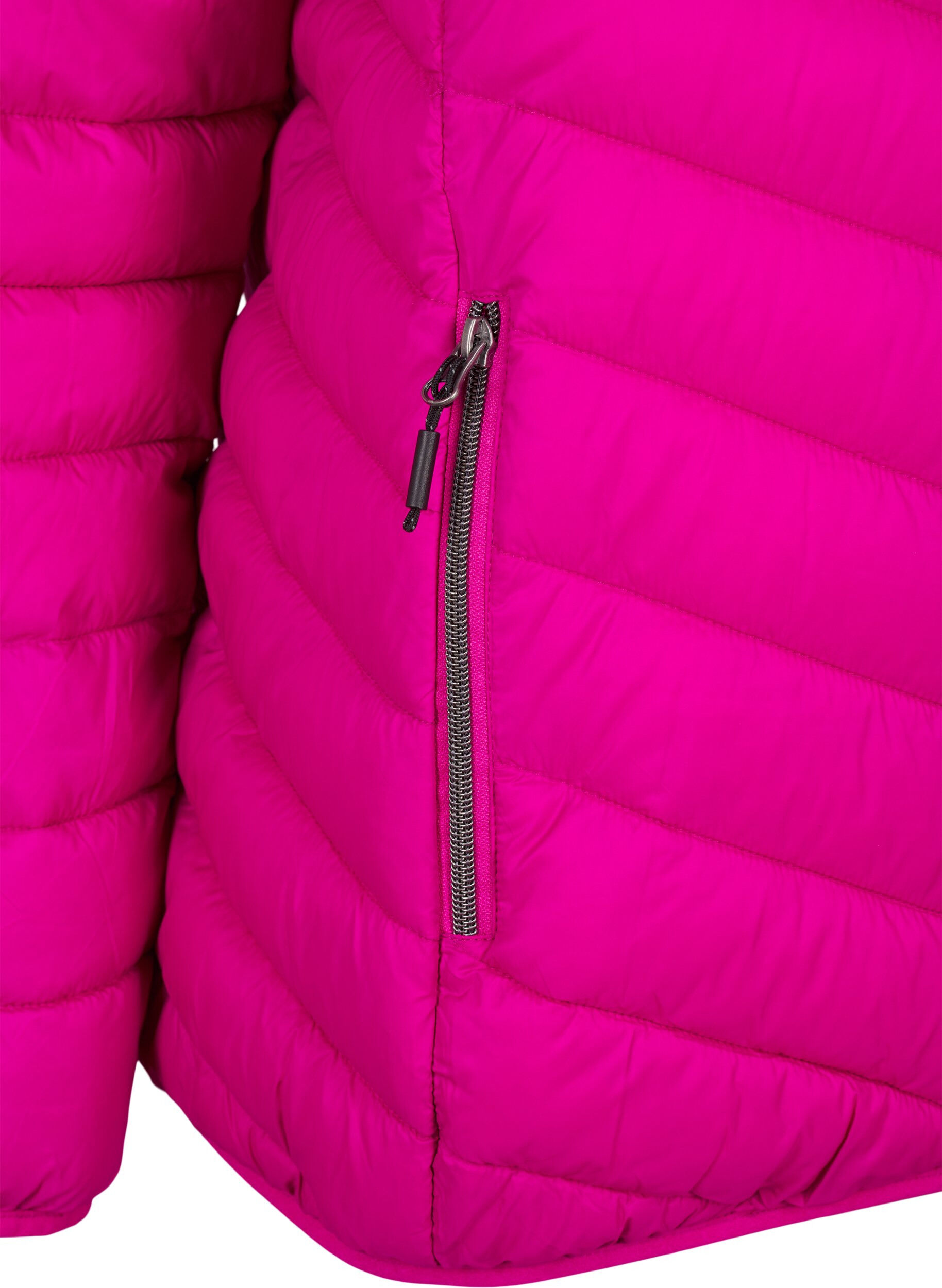 Zizzifashion Lightweight jacket with hood, Pink, Packshot image number 3