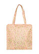 Shopping bag with zipper, Yellow, Packshot image number 0