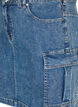 Close-fitting denim skirt with cargo pocket, Blue Denim, Packshot image number 2