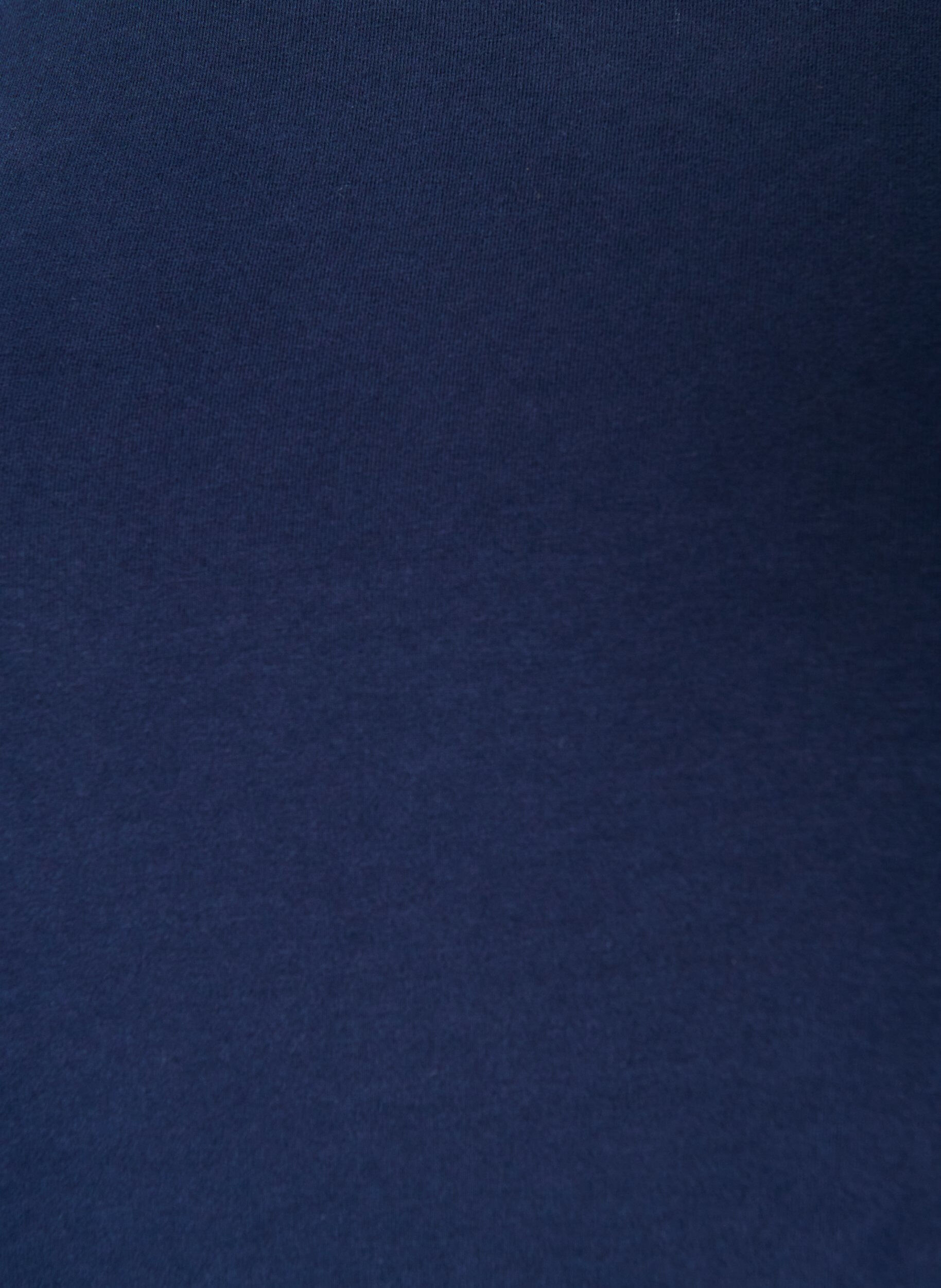 ZizzifashionBasic jersey blouse with long sleeves, Blue, Packshot image number 2