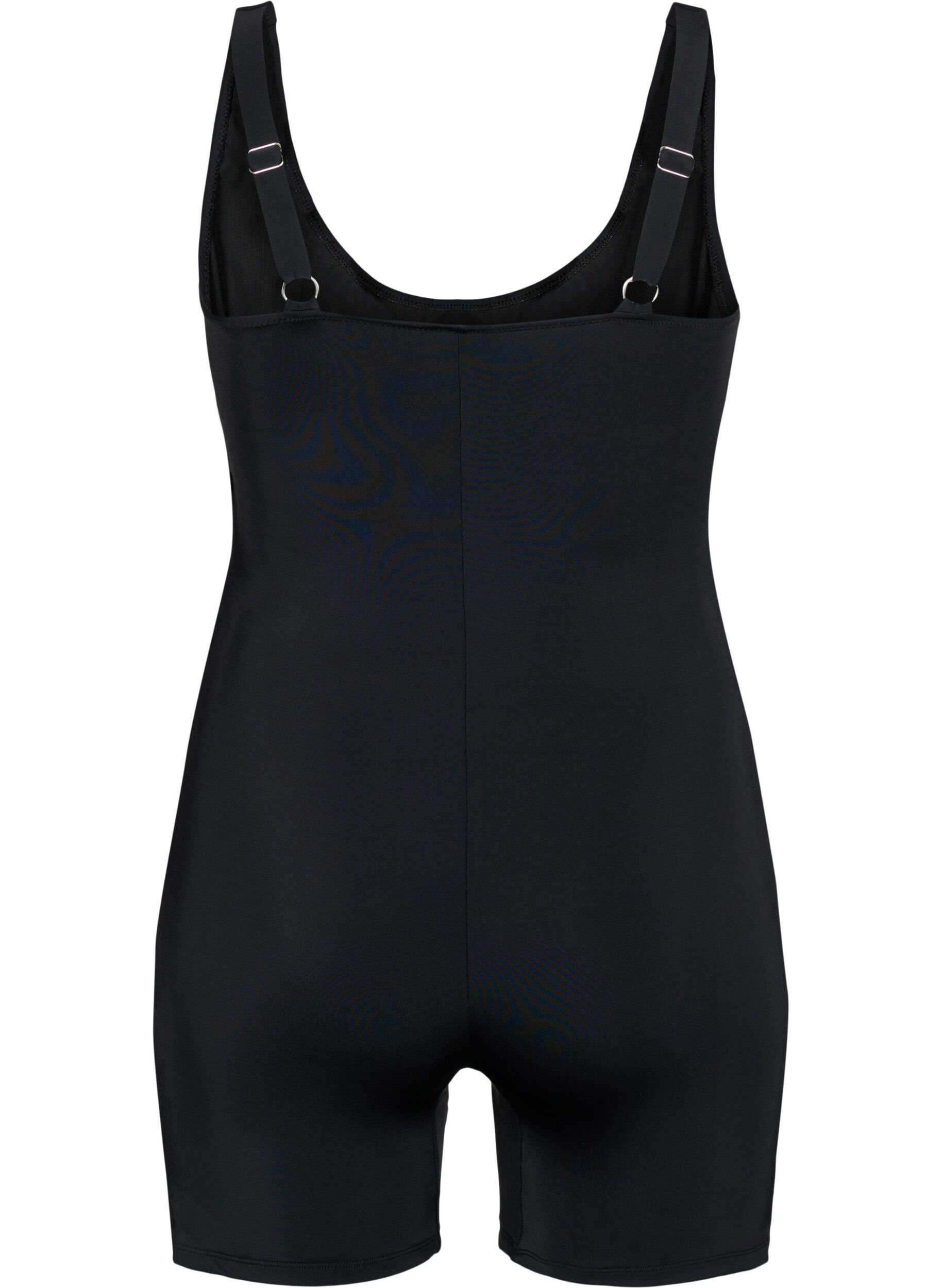 Zizzifashion Swimsuit with legs, Black, Packshot image number 1