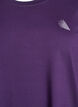 Sports top with 3/4 sleeves, Purple, Packshot image number 2