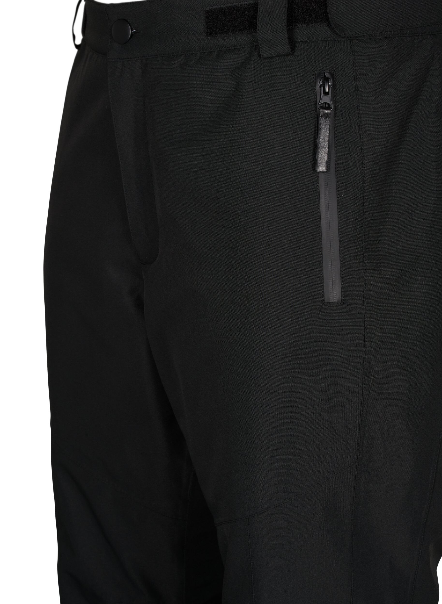 ZizzifashionSki trousers with pockets and adjustable waist, Black, Packshot image number 2