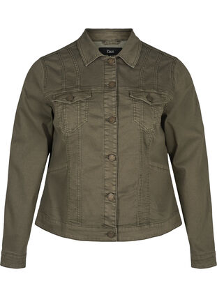 Short, colored denim jacket, Tarmac, Packshot image number 0