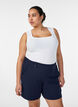 Shorts with pockets and loose fit, Blue, Model image number 0
