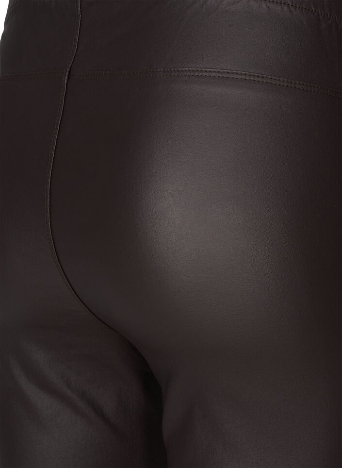 Coated, viscose blend legging, After Dark, Packshot image number 3