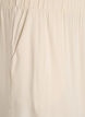 Loose pyjama shorts in viscose with a high waist, Beige, Packshot image number 2