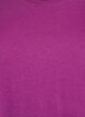 Short-sleeved t-shirt in a cotton blend, Purple, Packshot image number 2